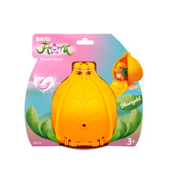 BRIO Flora - 36222 Marigolds Blumenhaus | Spielset für endlosen fantasievollen Spielspaß für Mädchen