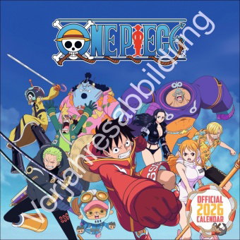 One Piece Broschurkalender 2027