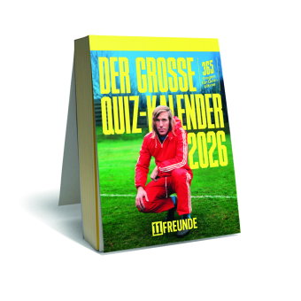 11 Freunde - Der große 11FREUNDE Quiz-Kalender 2026 - Tagesabreißkalender mit 365 Fußball-Fragen & A