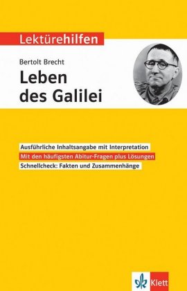 Lektürehilfen Bertolt Brecht 'Das Leben des Galilei'