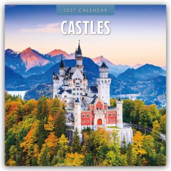 Castles - Burgen - Schlösser 2027 - 16-Monatskalender