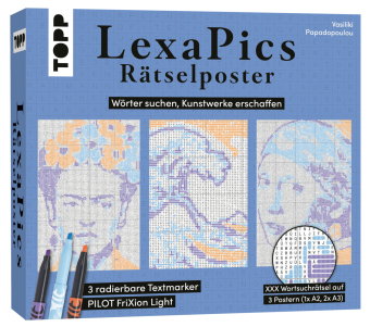 Rätsel-Set LexaPics - Wörter suchen, Kunstwerke erschaffen
