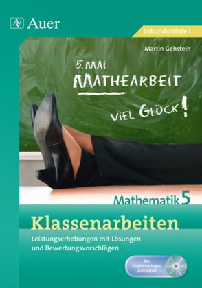 Klassenarbeiten Mathematik 5, m. 1 CD-ROM