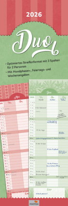 Planer "DUO" Kalender 2026