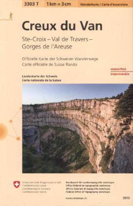 3303T Creux du Van Carte d'excursions