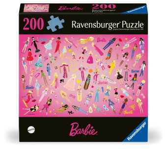 Erwachsenenpuzzle 200 Teile - Barbie - Inspirierende Mädchen seit 1959