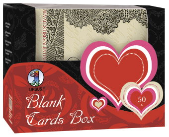 URSUS Blank Cards Box