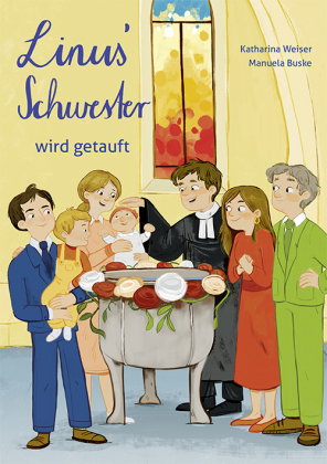 Linus`Schwester wird getauft