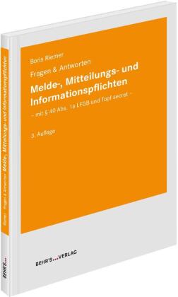 Melde-, Mitteilungs- und Informationspflichten