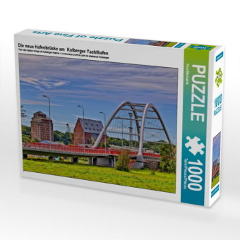 Die neue Hafenbrücke am Kolberger Yachthafen (Puzzle)