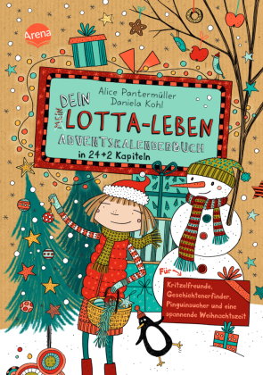 Dein Lotta-Leben. Adventskalenderbuch in 24+2 Kapiteln. Für Kritzelfreunde, Geschichtenerfinder, Pin