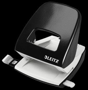Locher Leitz schwarz, Bürolocher