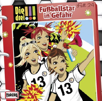 Die drei !!! - Fußballstar in Gefahr, 1 Audio-CD