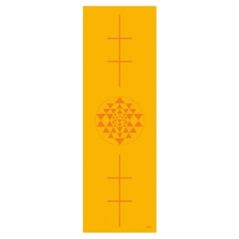 Yogamatte Leela Collection Yantra/Alignment, saffron
