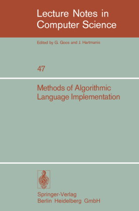 Methods of Algorithmic Language Implementation