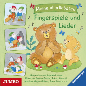Meine allerliebsten Fingerspiele und Lieder, Audio-CD