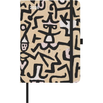 teNeues - ArtDiary Paul Klee 2026 - Buchkalender 16x22 cm | ArtDiary Wochenkalender mit Meisterwerke