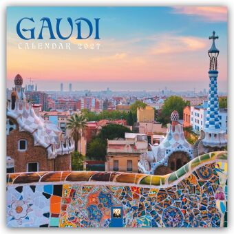 Gaudí - Antoni Gaudí 2027 - Original Flame Tree Publishing-Kalender [Kalender]