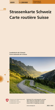6009 Strassenkarte Schweiz 1:200 000