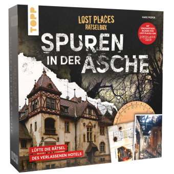 Lost Places Rätselbox - Spuren in der Asche: Ein Krimi-Rätsel für Zuhause. Lüfte die Rätsel des verl