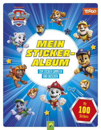 PAW Patrol Mein Stickeralbum mit 100 Stickern