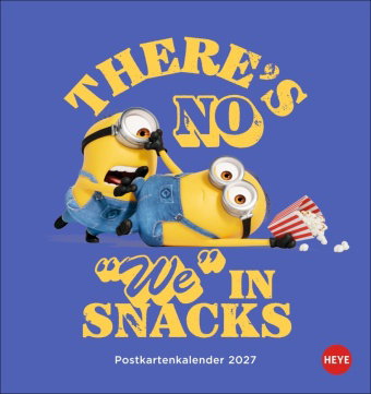 Minions Postkartenkalender 2027