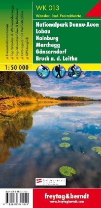 Nationalpark Donau-Auen, Wander-, Rad- und Freizeitkarte 1:50.000, WK 015