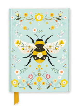 Premium Notizbuch DIN A5: Bee Brown, Wunderschöne Biene