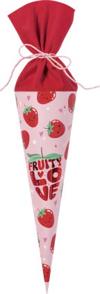 Schultüte 350mm Fruity Love