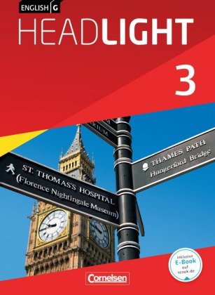 English G Headlight - Allgemeine Ausgabe - Band 3: 7. Schuljahr, Schülerbuch