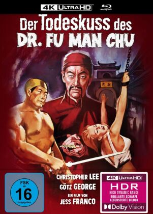 Der Todeskuss des Dr. Fu Man Chu, 1 4K UHD-Blu-ray + 1 Blu-ray (2-Disc Limited Collector's Edition M