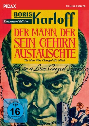 Der Mann, der sein Gehirn austauschte, 1 DVD