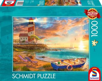 Sonnenuntergang in der Leuchtturm-Bucht
