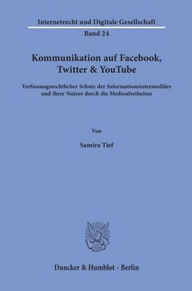 Kommunikation auf Facebook, Twitter & YouTube.