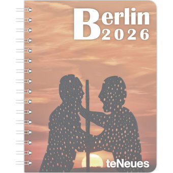teNeues - Berlin Diary 2026 - Buchkalender & Taschenkalender 17x22 cm | Wochenkalender für Berlin-Fa