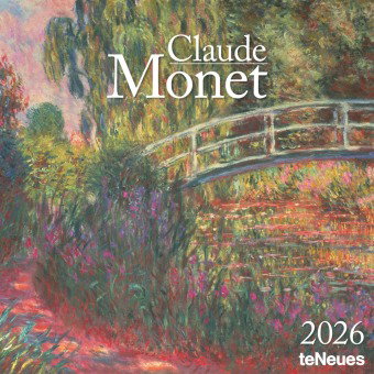 teNeues - Claude Monet 2026 - Kunst-Wandkalender 30x30 cm (30x60 cm geöffnet) | Broschürenkalender m