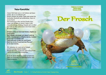 Der Frosch, Natur-Kamishibai
