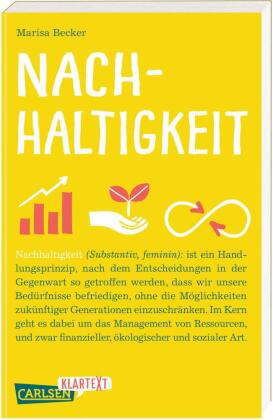 Nachhaltigkeit (Carlsen Klartext)