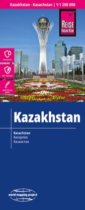 Reise Know-How Landkarte Kasachstan / Kazakhstan (1:2.000.000)