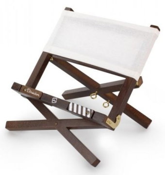 Director's Bookchair Weiß - Buchständer - Leseständer - Tablethalter aus Holz - Lesehilfe - Für Büch