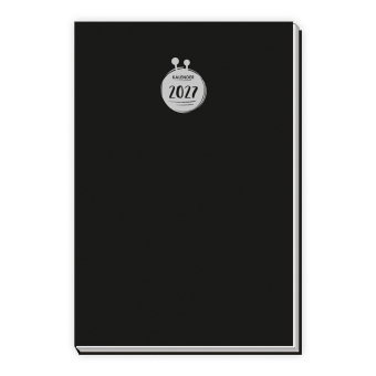 TRÖTSCH - Taschenkalender A6 schwarz 2027