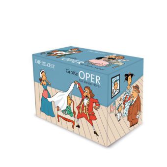 Große Oper für kleine Hörer Die ZEIT-Edition (13 CDs), m. 1 Beilage, 13 Teile, 13 Audio-CD