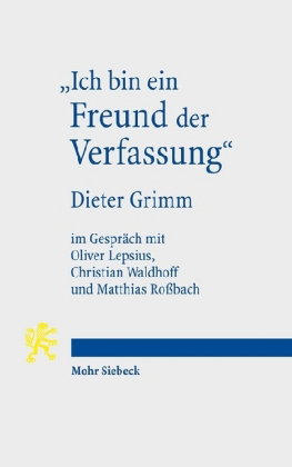 "Ich bin ein Freund der Verfassung"