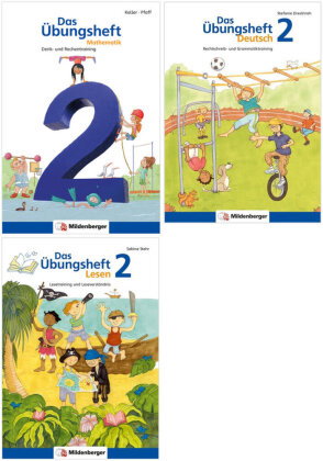 Sicher ins 3. Schuljahr - Paket: Rechnen - Schreiben - Lesen - Grammatik · Klasse 2