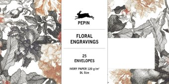 Floral Engravings, 25 Umschläge
