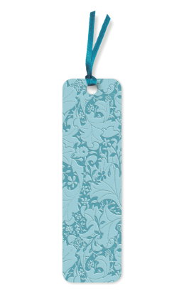 10er-Verpackungseinheit Lesezeichen aus Kunstleder: William Morris, Mauerblümchen