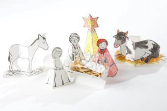PAPPKA® Bastelset Krippenfiguren