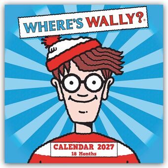 Where's Wally? - Wo ist Wally 2027 - Wand-Kalender - Original Plenty Gifts-Kalender [Mehrsprachig] [