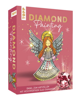 Diamond Painting Set Weihnachtsengel