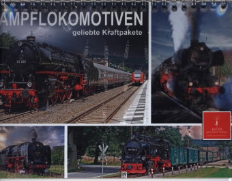 Dampflokomotiven - geliebte Kraftpakete (Tischkalender 2023 DIN A5 quer)